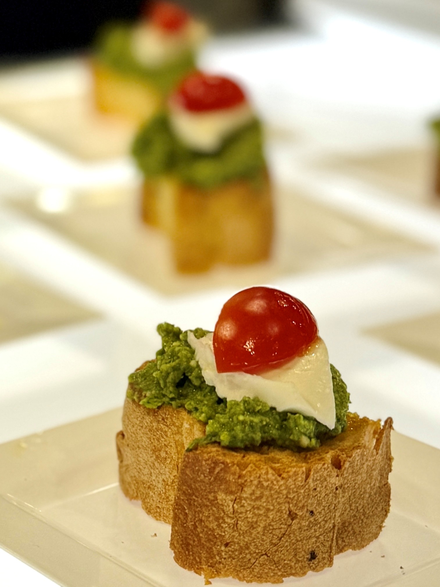 Sweet Pea Toast Bufala Fresca Image